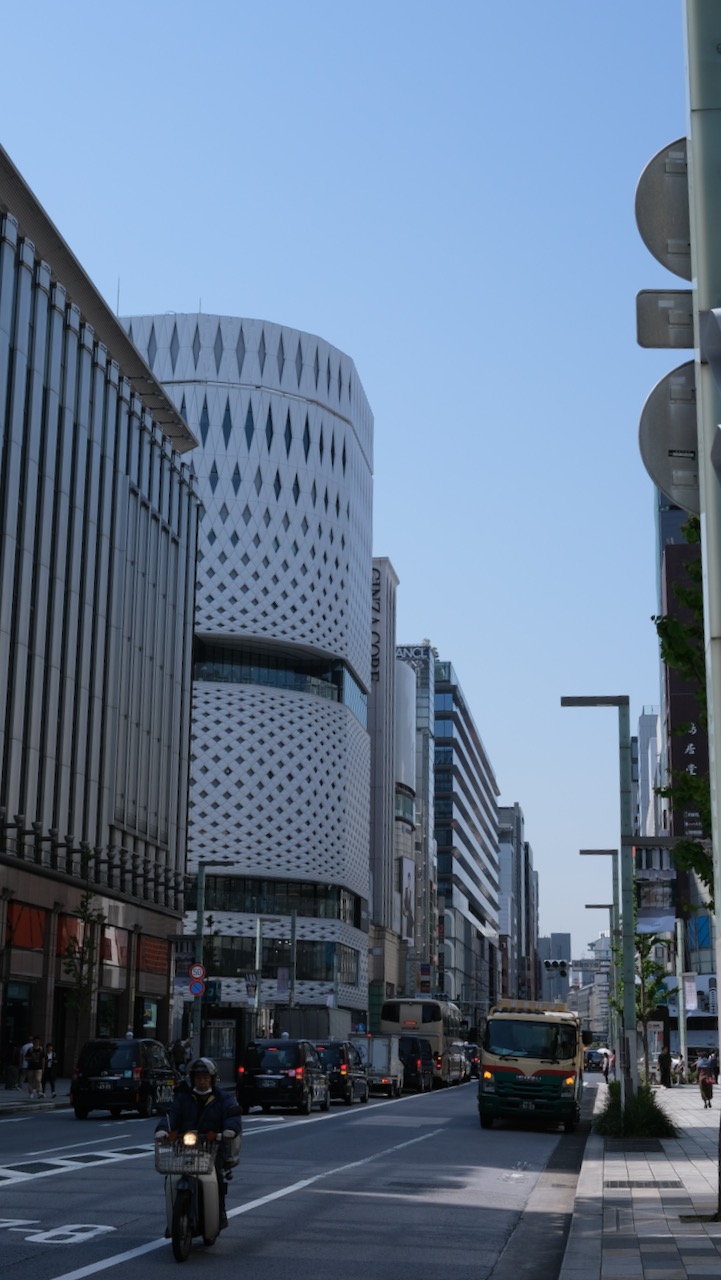 buildings and busy street