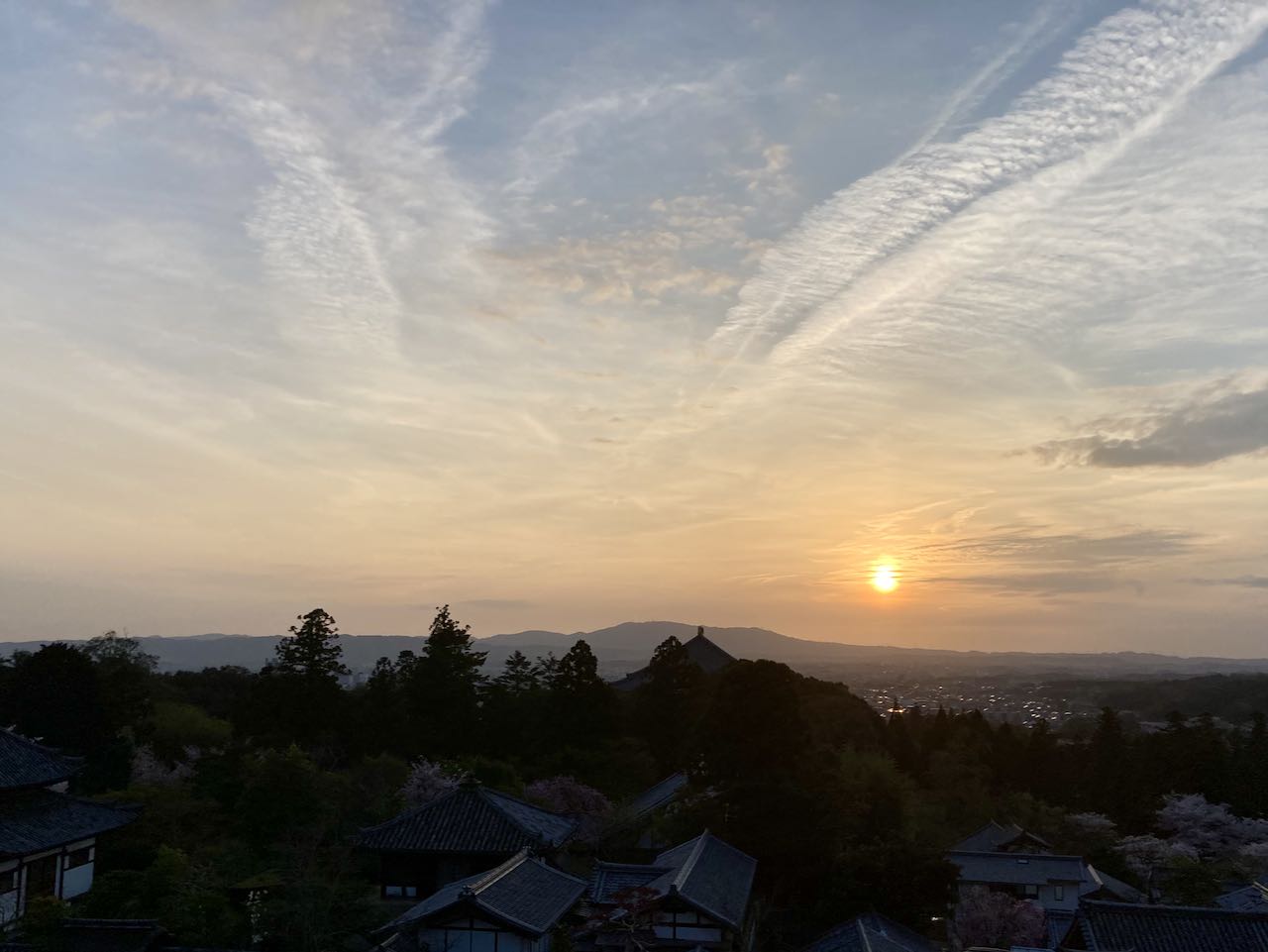 vieuw on nara from mountain