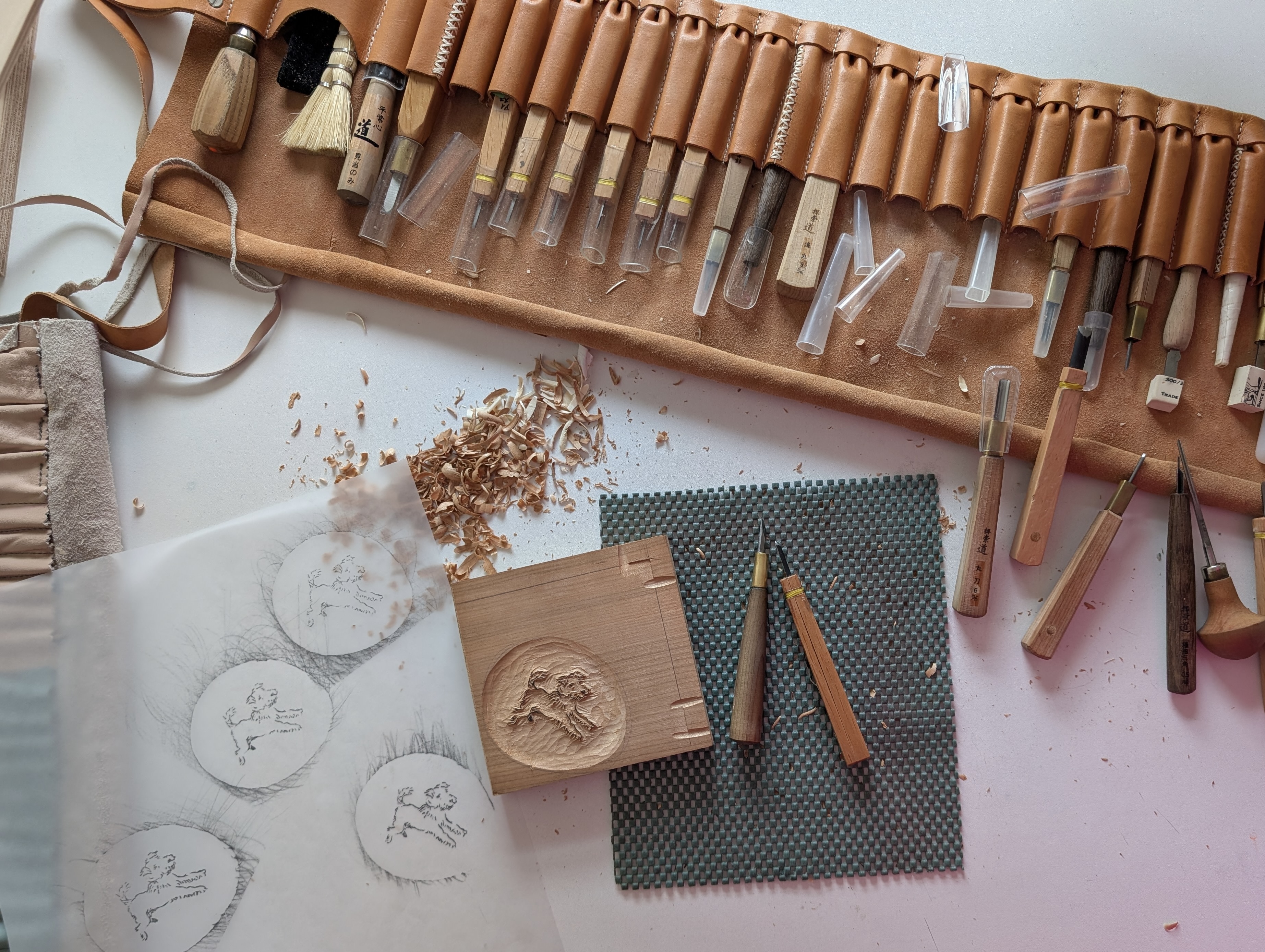 Mokuhanga Magic at Ambacht in Beeld Festival