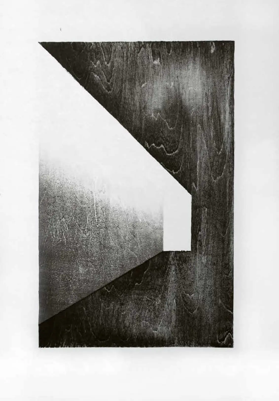 Scan of Mokublad selected work named 'Ando Series I' by Noor von Winckelmann.